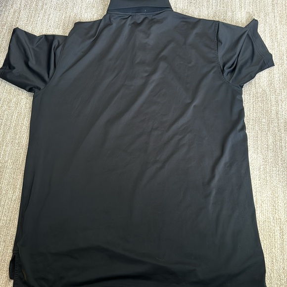 Peter Millar Men’s L Black Summer Comfort Golf Polo - Polyester/Spandex Blend - Picture 9 of 9